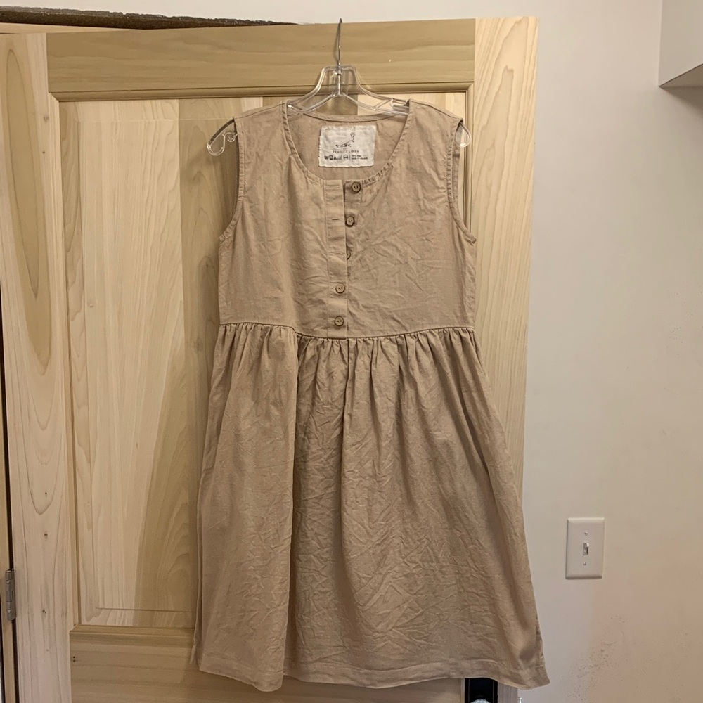 Notperfect Linen Mama Dress